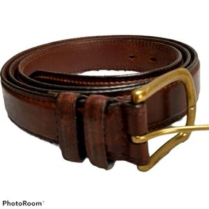 🔥HP🔥Men's Oil Tanned Cowhide Brown Leather Belt